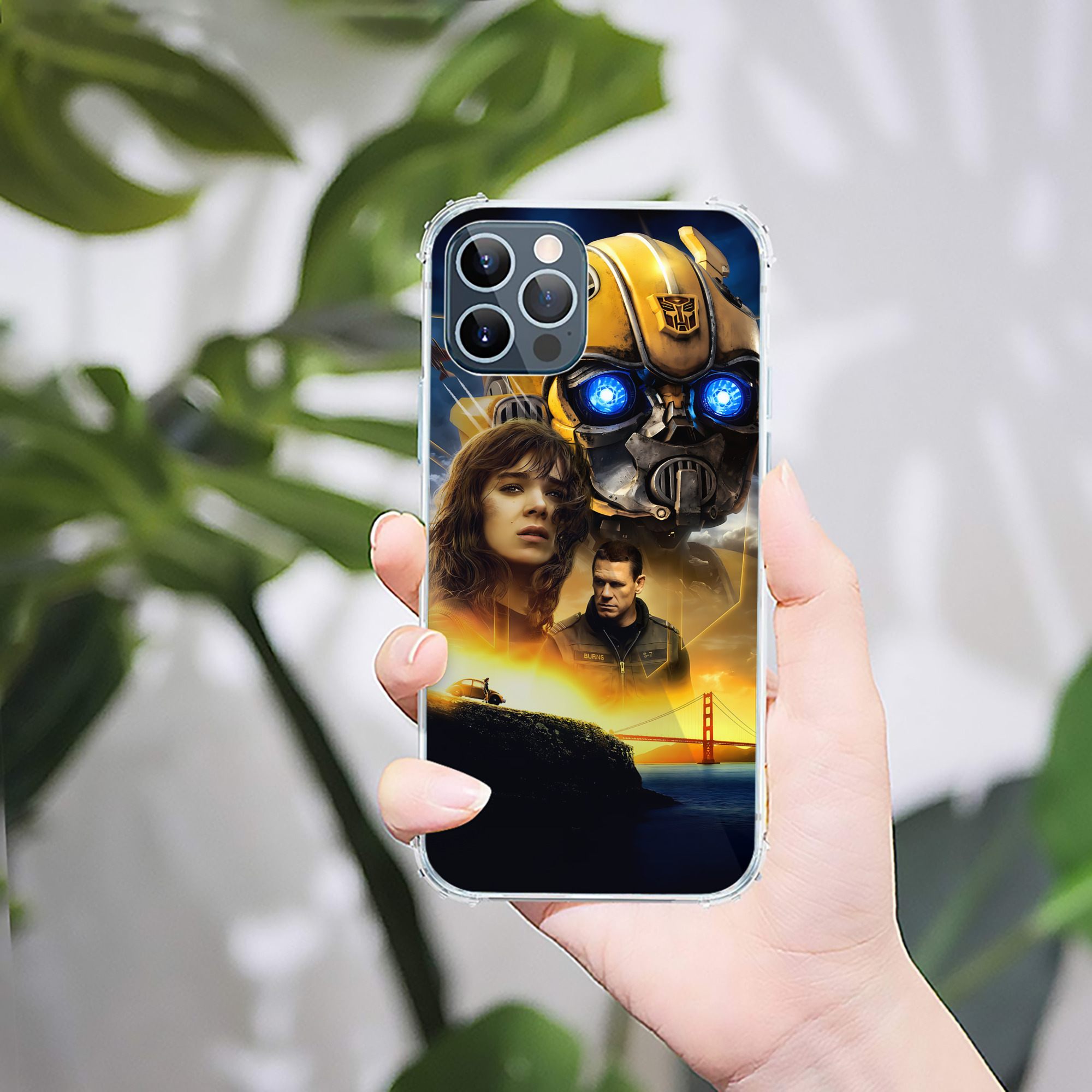 （画像用） Transformers トランスフォーマー 【iPhone 12シリーズ対応】透明スマホケース（クリアソフトケース）
